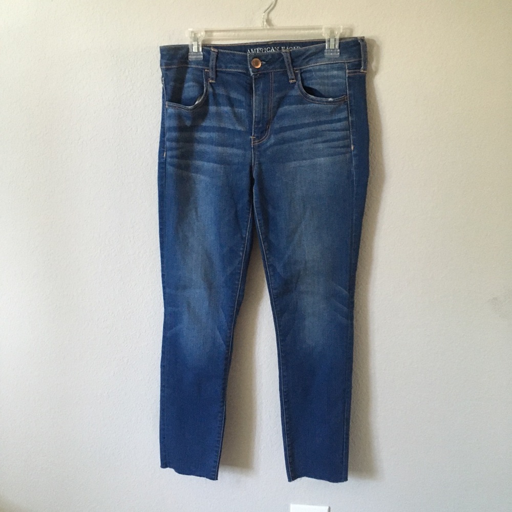 American Eagle jeans jegging size 12 super stretch